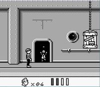 une photo d'Ã©cran de Tintin - Le Temple du Soleil sur Nintendo Game Boy